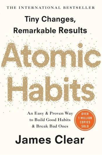 atomic habits by james clear, best selling book in amazon where over a million copies sold